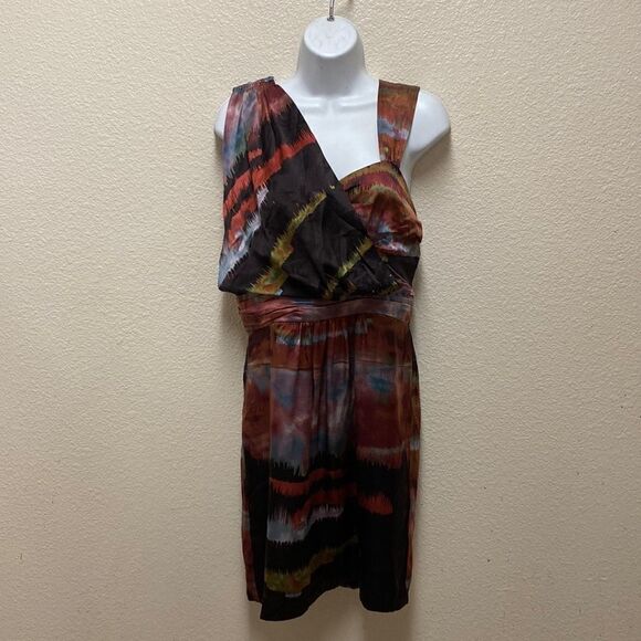 Plenty by Tracy Reese Silk Watercolor Print Dress - Picture 1 of 7